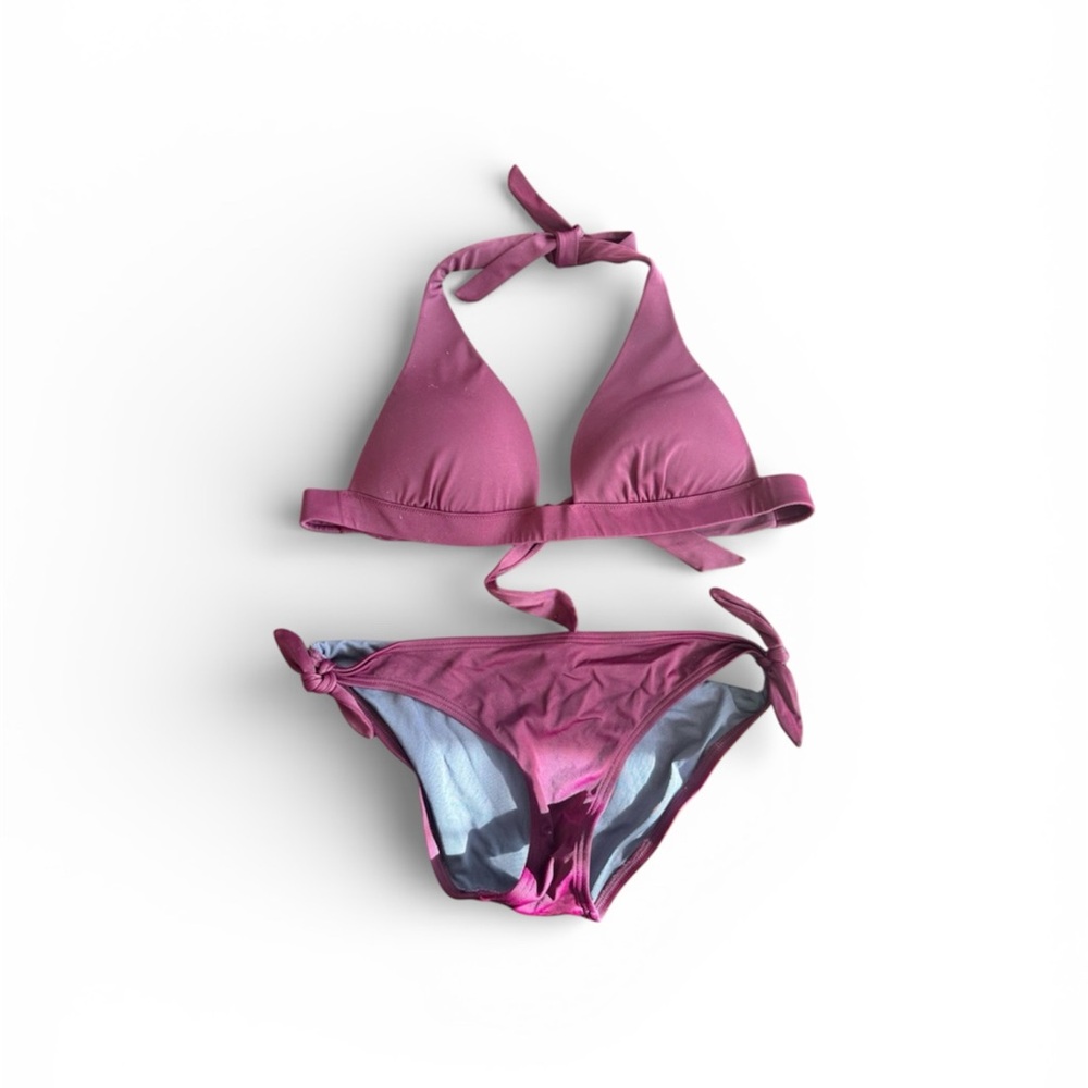 Victoria's Secret Deep Purple Bikini Size Medium